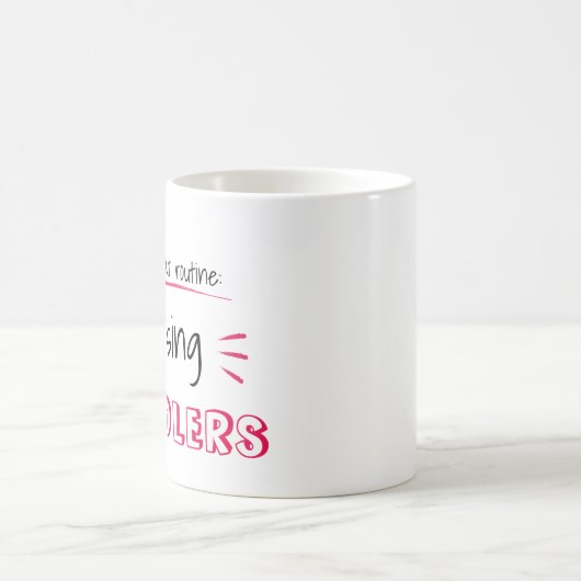 Mug Texte Editable : . .chasing… (jumeaux, ados, etc.) (Centre)