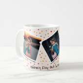 Mug Texte fait sur commande personnalisé avec le rose (Devant gauche)