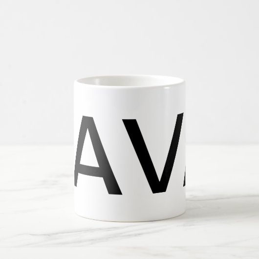Mug Texte Géant JAVA (Centre)