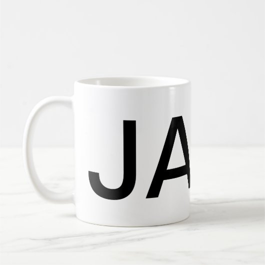 Mug Texte Géant JAVA (Gauche)