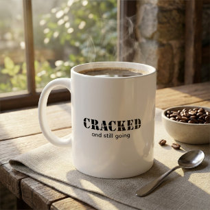 Mug Texte Inspirant Personnalisé Fêlé