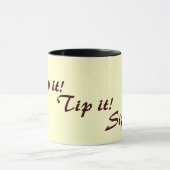 Mug texte original rime le slogan de boisson (Centre)