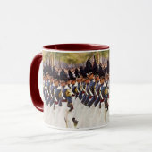 Mug Texte personnalisable de cadets de West Point (Devant gauche)