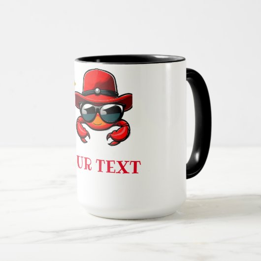 Mug Texte personnalisé (Devant droit)