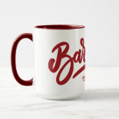 Mug Texte personnalisé Barcelone (Gauche)