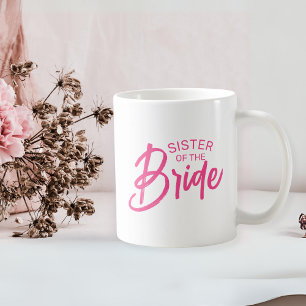 Mug Texte personnalisé de la mariée