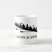 Mug Texte personnalisé de la silhouette (Centre)