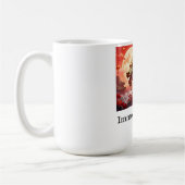 Mug Texte personnalisé Dragon (Gauche)