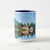 Mug Texte personnalisé Monténégro (Centre)