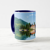 Mug Texte personnalisé Monténégro (Devant gauche)