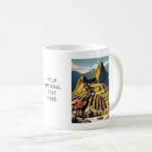 Mug Texte personnalisé Pérou Machu Picchu (Devant droit)