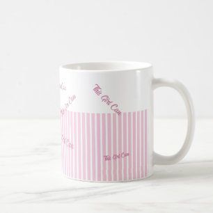 Mug Texte personnalisé rose