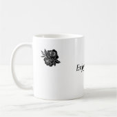 Mug texte personnalisé simple (Gauche)