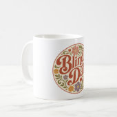 Mug Texte rétro aveugle (Devant gauche)