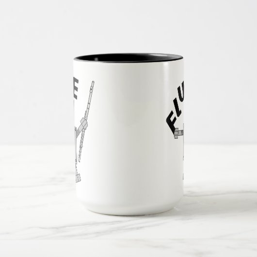 Mug Texte Robot de flux (Centre)