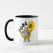 Mug Texte Robot Tuba (Gauche)