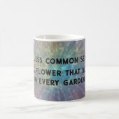 Mug Texte sarcastique au bon sens (Centre)