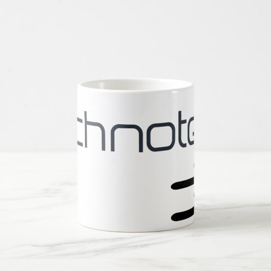 Mug Texte Techno Cool Technotext (Centre)