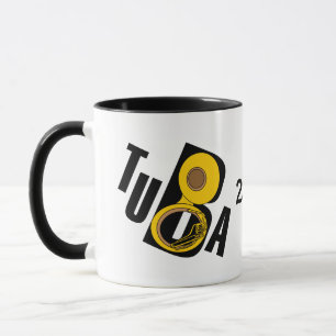 Mug Texte Tuba incliné