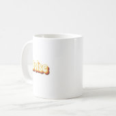 Mug Texte Vintage Boise Retro (Devant gauche)