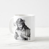 Mug Texter Jésus - JK YOLO BRB (Devant gauche)