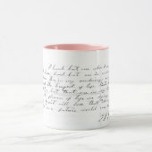 Mug Textes de la chanson de Talitha (Centre)
