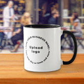 Mug Textes de marques de marques Motifs rondes sur la
