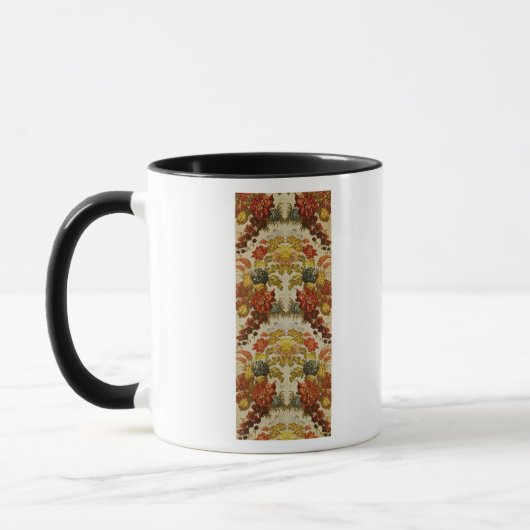 Mug Textile avec un motif floral de répétition (Gauche)