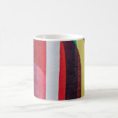 Mug textile blanc et rouge (Centre)