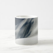 Mug textile floral bleu et blanc (Centre)