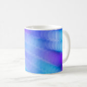 Mug textile rayé rose et bleu (Devant droit)