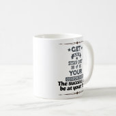 Mug Textographie calligraphie citations motivationnell (Devant droit)