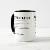 Mug Textpectation - En attente d'une réponse texte (Devant gauche)