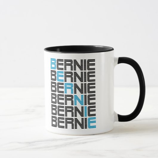 Mug textStacks de ponceuses de BERNIE (Droite)