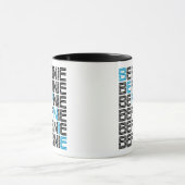 Mug textStacks de ponceuses de BERNIE (Centre)