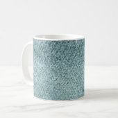 Mug Texture à noeuds verts : Arrière - plan tendance (Devant gauche)