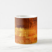 Mug texture Abstraite. 2d illustration. Main expressiv (Centre)