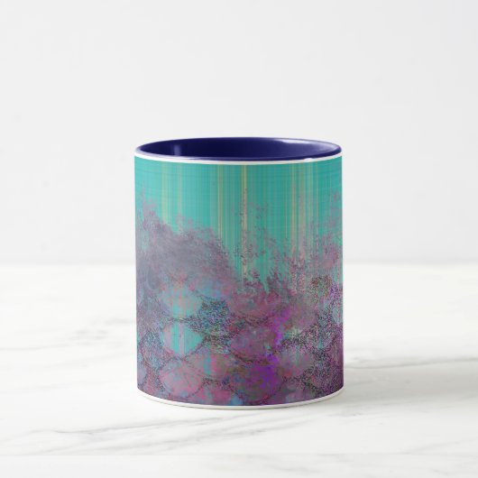 Mug Texture abstraite de sirène (Centre)