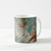 Mug Texture Abstraite Psychédélique Des Trucs. (Devant droit)