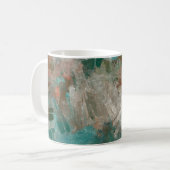 Mug Texture Abstraite Psychédélique Des Trucs. (Devant gauche)