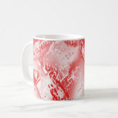 Mug texture Abstraite répétition créative moderne moti (Devant gauche)