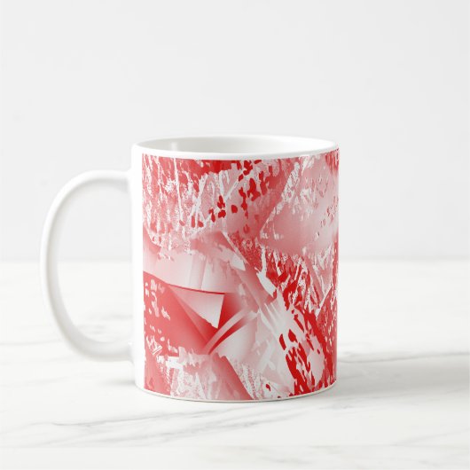 Mug texture Abstraite répétition créative moderne moti (Gauche)
