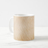 Mug Texture animale de fourrure de chèvre (Devant gauche)