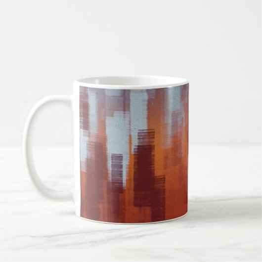 Mug texture arrière - plan Abstraite. 2d illustration. (Gauche)