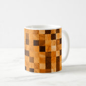 Mug texture arrière - plan Abstraite du bois de la fin (Devant droit)