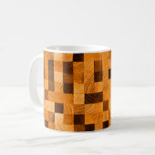 Mug texture arrière - plan Abstraite du bois de la fin (Devant gauche)