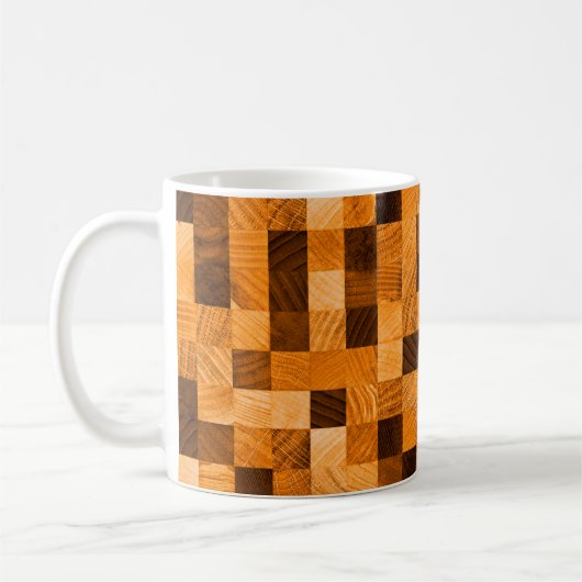 Mug texture arrière - plan Abstraite du bois de la fin (Gauche)