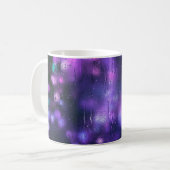 Mug texture arrière - plan Abstraite violette (Devant gauche)