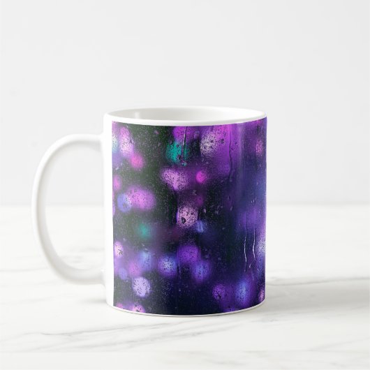 Mug texture arrière - plan Abstraite violette (Gauche)