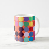 Mug texture artistique Abstraite. Texture colorée. Art (Devant droit)